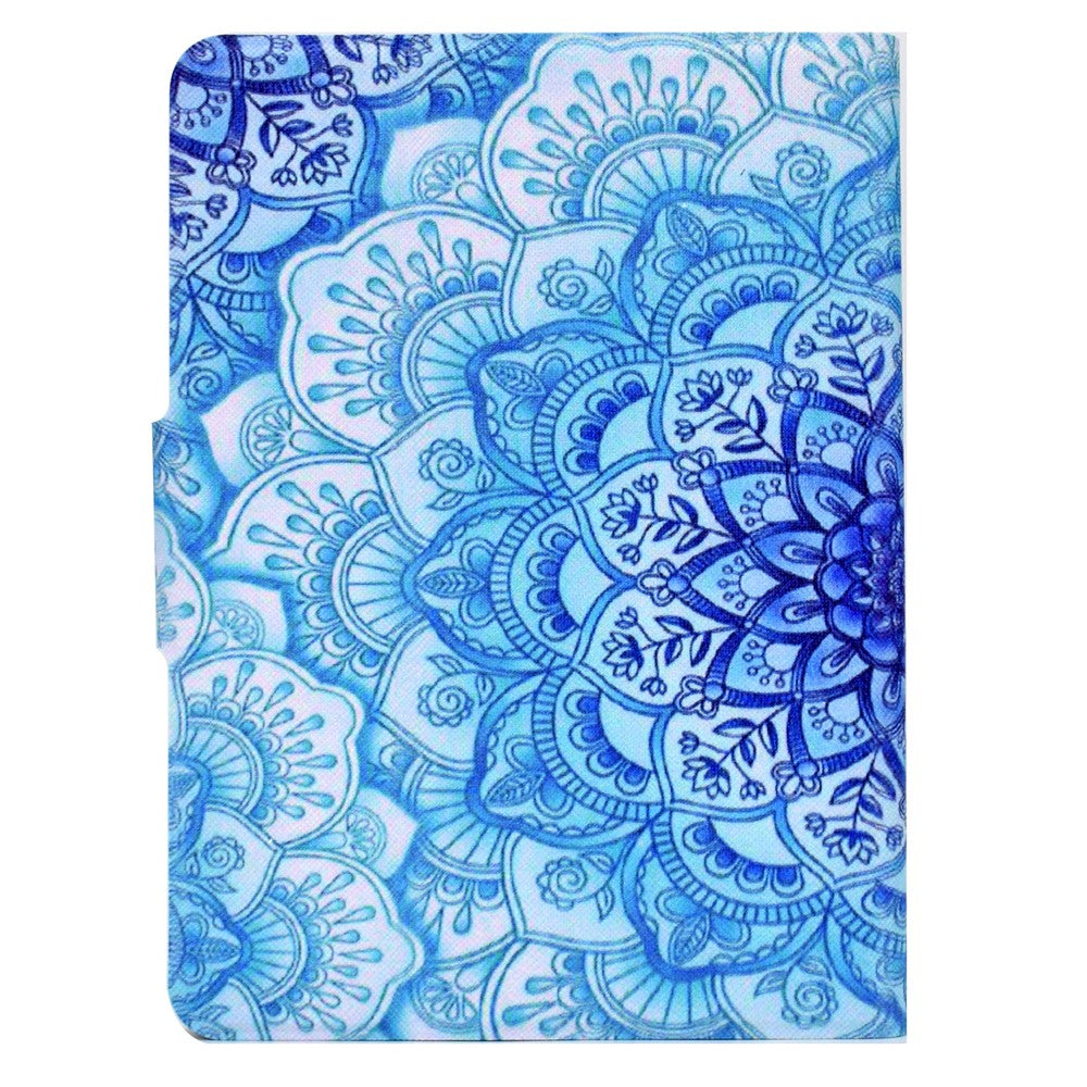 For Amazon Kindle Paperwhite 5 (2021) Fashionable Pattern Printing Tablet Leather Case Anti-scratch Card Holder Shell with Stand