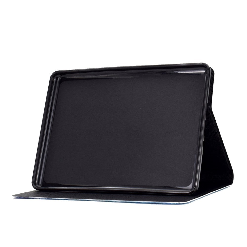 For Amazon Kindle Paperwhite 5 (2021) Fashionable Pattern Printing Tablet Leather Case Anti-scratch Card Holder Shell with Stand
