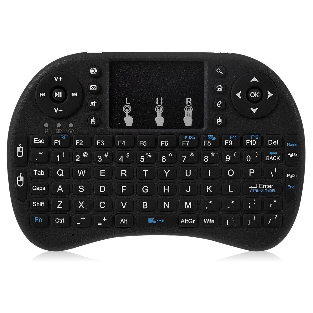 A Style 2.4G Mini I8 Wirelesss Touchpad Keyboard and Mouse for PC/Tablet/TV Box