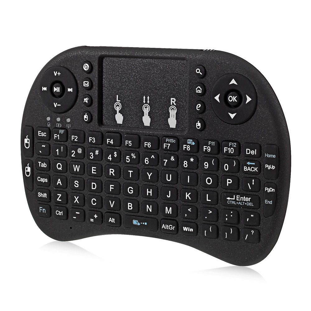 A Style 2.4G Mini I8 Wirelesss Touchpad Keyboard and Mouse for PC/Tablet/TV Box