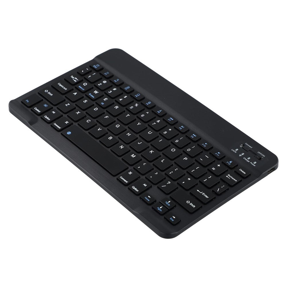 10 Inch Mini Bluetooth-compatible Keyboard USB Rechargeable Wireless Keyboard for iPad Tablet PC
