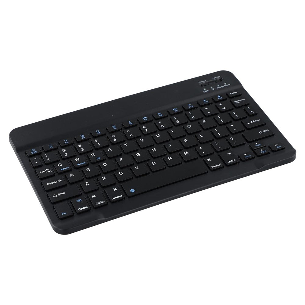 10 Inch Mini Bluetooth-compatible Keyboard USB Rechargeable Wireless Keyboard for iPad Tablet PC
