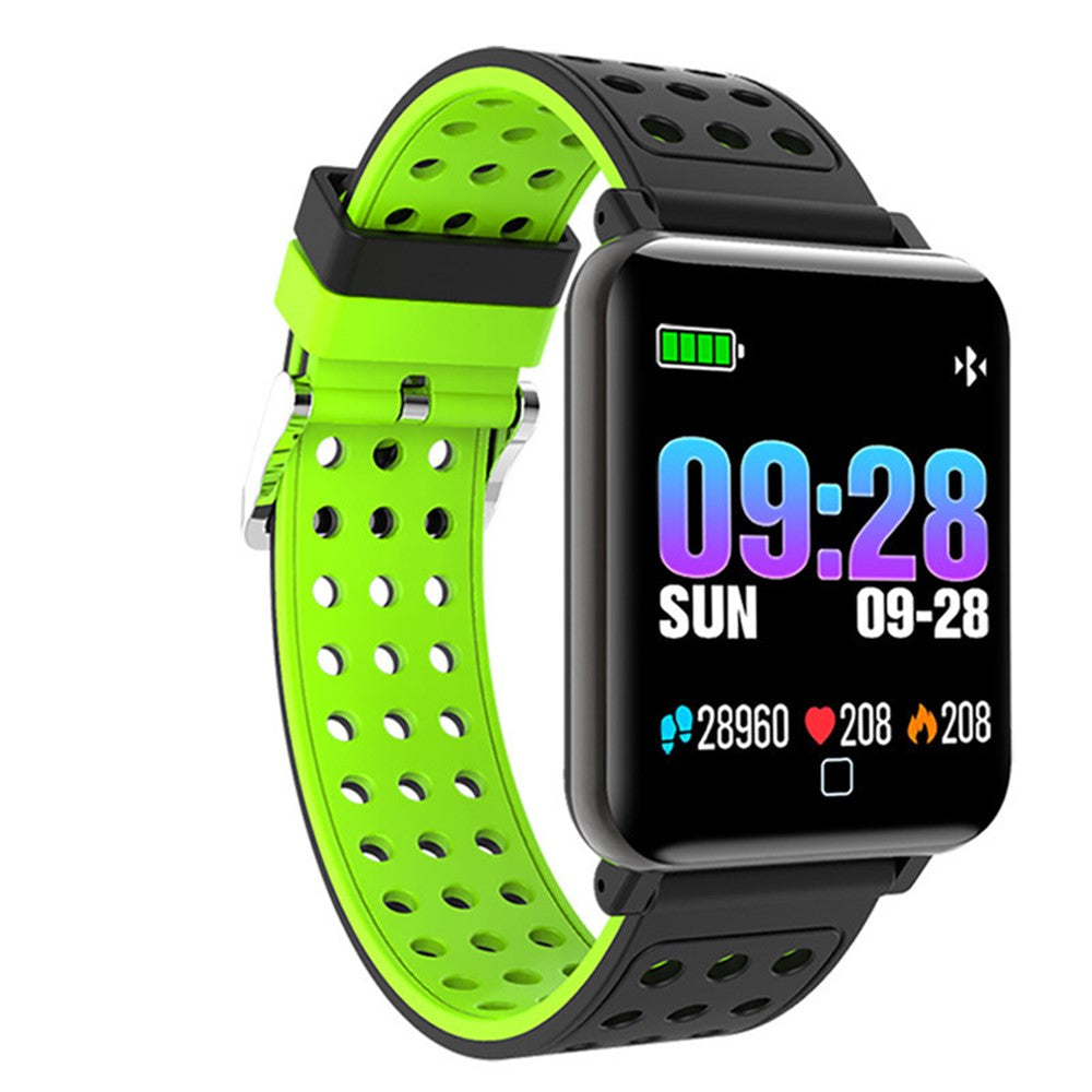 Smart Wristband Heart Rate Blood Pressure Monitor Smart Sports Bracelet with Silicone Watchband