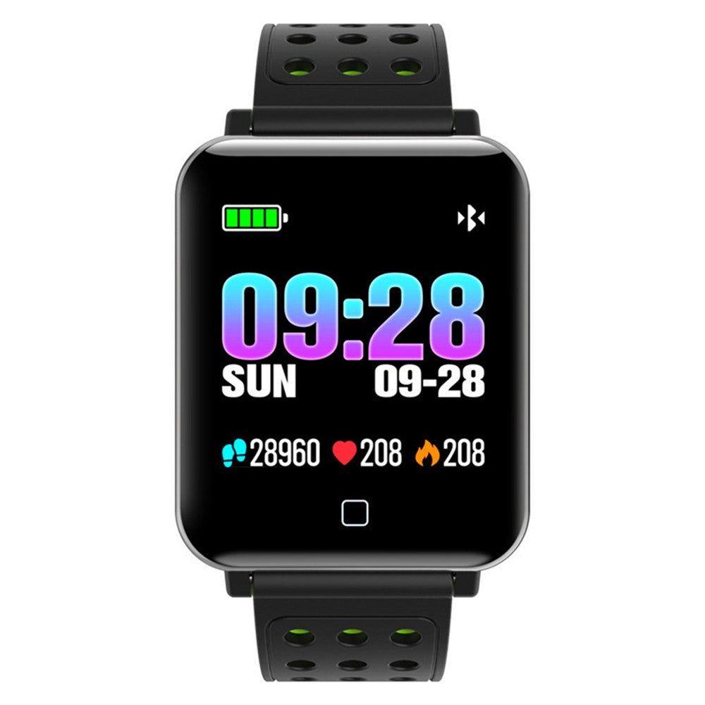 Smart Wristband Heart Rate Blood Pressure Monitor Smart Sports Bracelet with Silicone Watchband