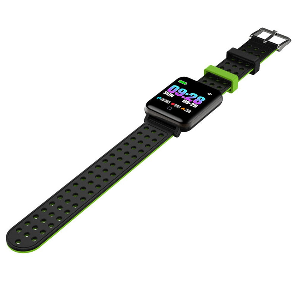 Smart Wristband Heart Rate Blood Pressure Monitor Smart Sports Bracelet with Silicone Watchband