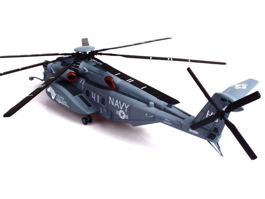 Sikorsky MH-53E Sea Dragon Helicopter "United States Navy Black Stallions Tail Number 41" Light Gray 1/72 Diecast Model by Panzerkampf