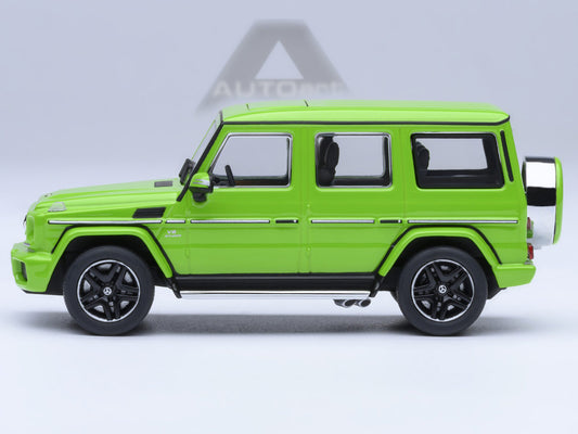 2017 Mercedes-Benz AMG G 63 Alien Green 1/64 Diecast Model Car by Autoart