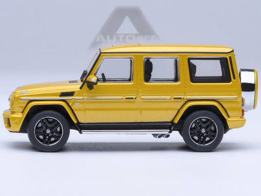 2017 Mercedes-Benz AMG G 63 Solar Beam Yellow 1/64 Diecast Model Car by Autoart