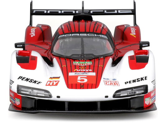 Porsche 963 #5 Dane Cameron - Michael Christensen - Frederic Makowiecki "Porsche Penske Motorsport" "FIA World Endurance Championship" (2023) "Race" Series 1/24 Diecast Model Car by Bburago