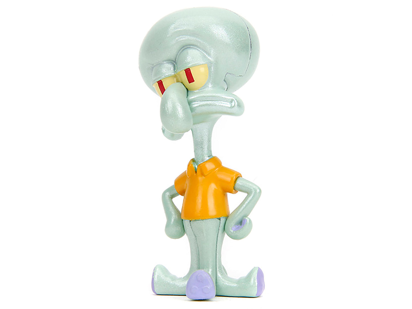 Set of 4 Diecast Figures "SpongeBob SquarePants" (1999-Current) TV Series "Metalfigs" Series Diecast Models by Jada