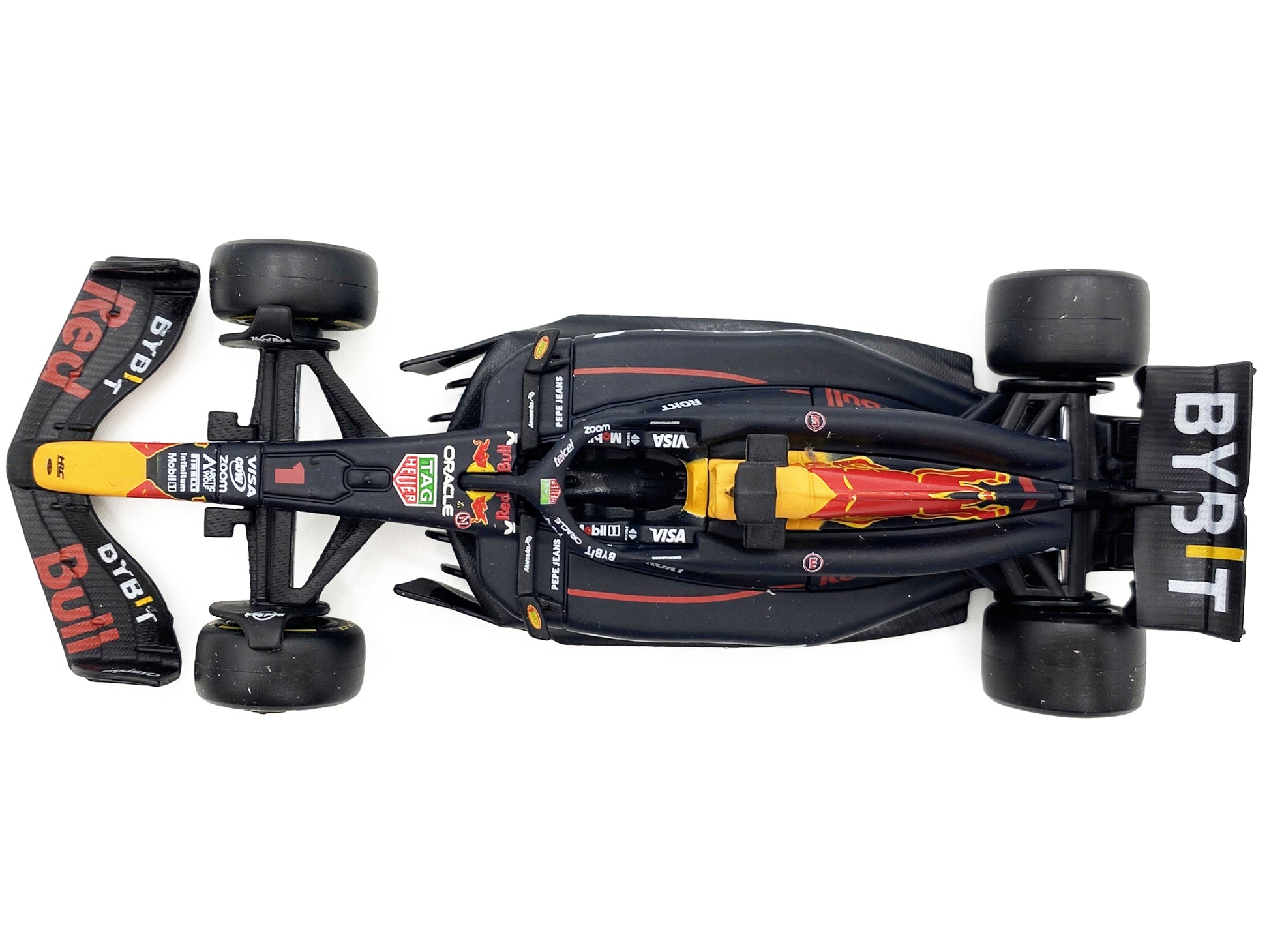 Red Bull Racing RB20 #1 Max Verstappen "Oracle" Formula One F1 World Championship (2024) "Race" Series 1/43 Diecast Model Car by Bburago