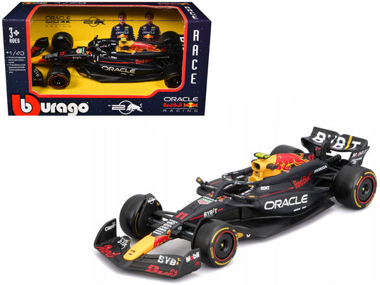 Red Bull Racing RB20 #11 Sergio Perez "Oracle" Formula One F1 World Championship (2024) "Race" Series 1/43 Diecast Model Car by Bburago