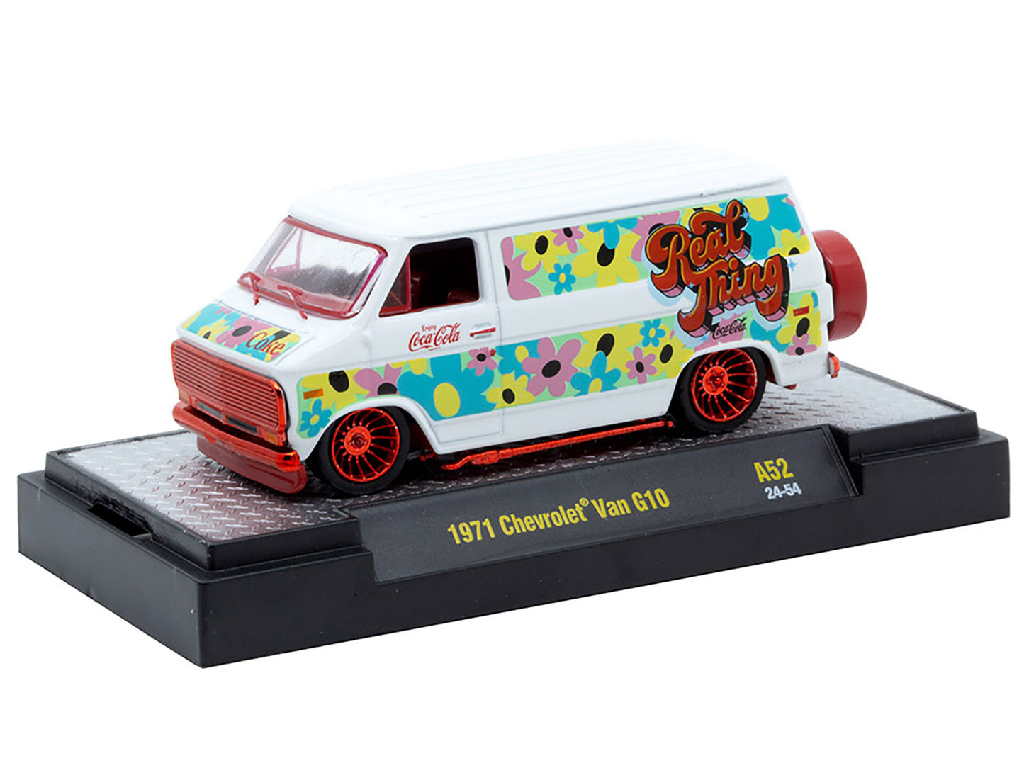 "Coca-Cola" Set of 3 pieces Release 52 Limited Edition to 10000 pieces Worldwide 1/64 Diecast Model Cars by M2 Machines