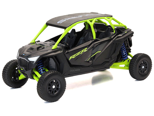 Polaris RZR Pro R UTV Black and Lime Green 1/18 Diecast Model by New Ray