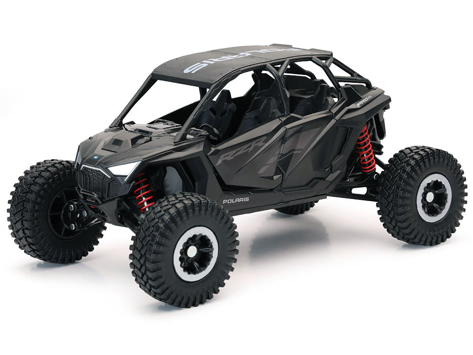 Polaris RZR Pro R UTV Stealth Black "Xtreme Off-Road" Series 1/18 Diecast Model by New Ray
