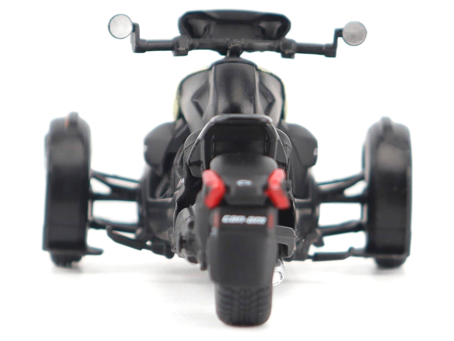 Can-Am Ryker Rally 3-Wheel Motorcycle Sand Storm and Black 1/32 Diecast Model by BRP Models