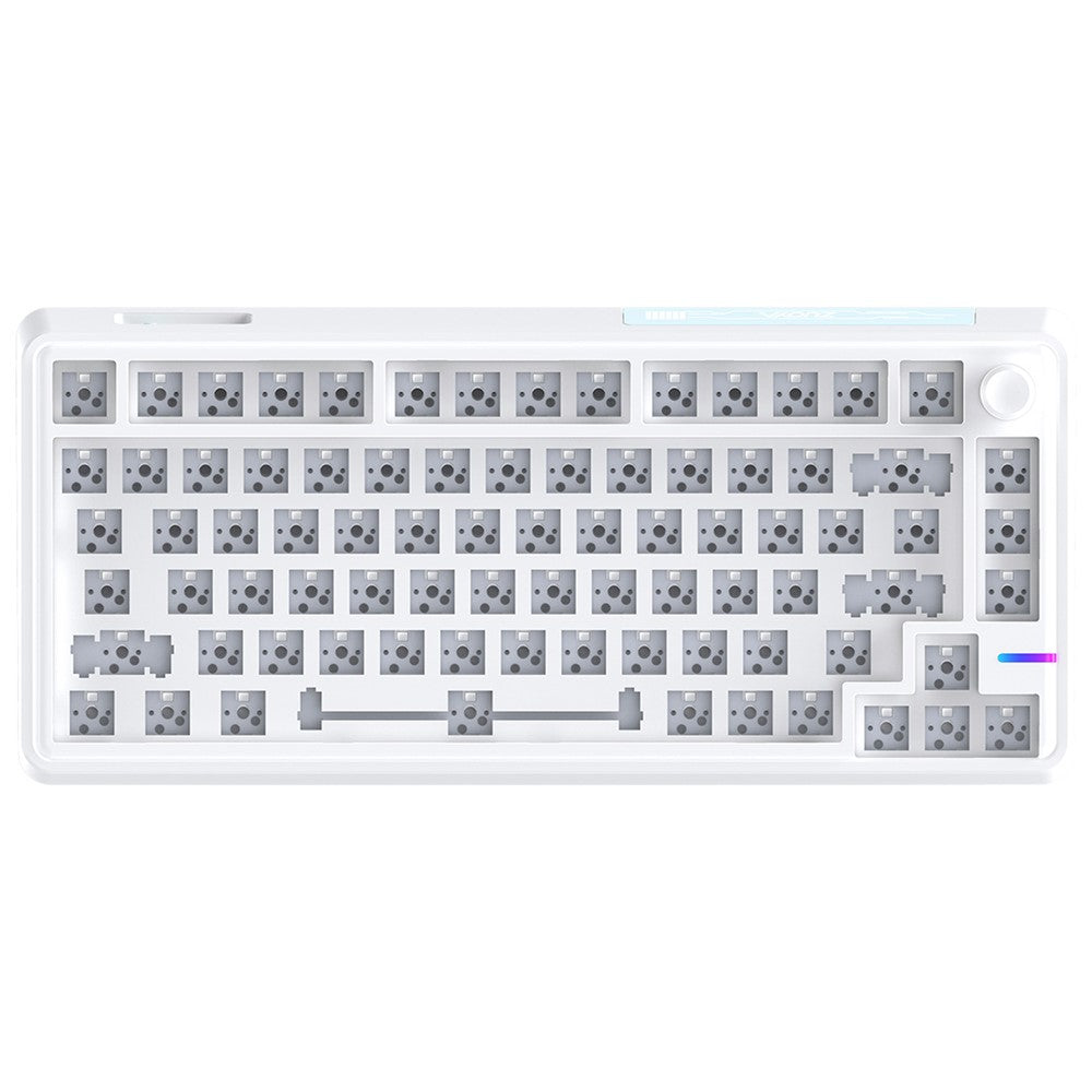 LS02 Gasket-Mounted Mechanical Keyboard Kit Support Bluetooth-compatible / Wired / Wireless Connection