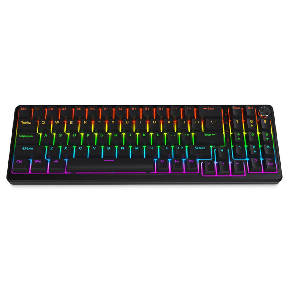 Y-FRUITFUL K78 Mechanical Keyboard 78 Keys RGB Backlit Wired Gaming Office Computer Keyboard