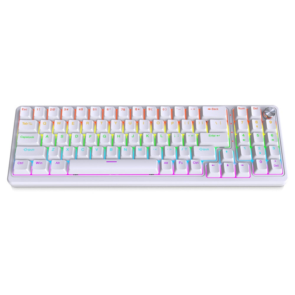Y-FRUITFUL K78 Mechanical Keyboard 78 Keys RGB Backlit Wired Gaming Office Computer Keyboard