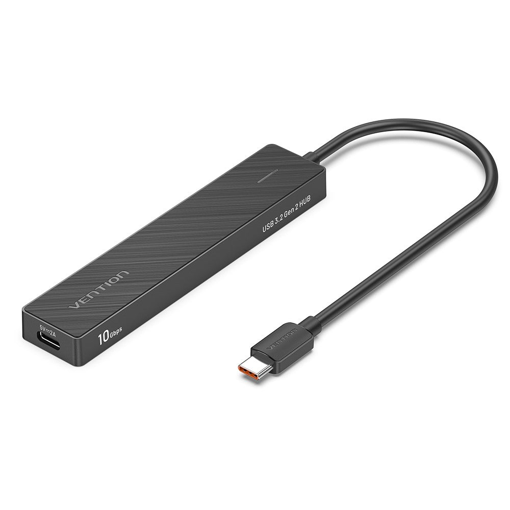 VENTION CHJBB USB 3.2 Gen 2 Hub 10Gbps Data Transfer 4 USB A + 1 Type C Docking Station