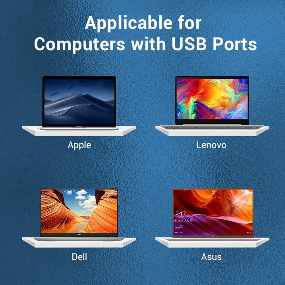 VENTION CHNBB 5 in 1 USB Hub USB 3.0 x 3 + Gigabit Ethernet Docking Station with Micro USB Power Port