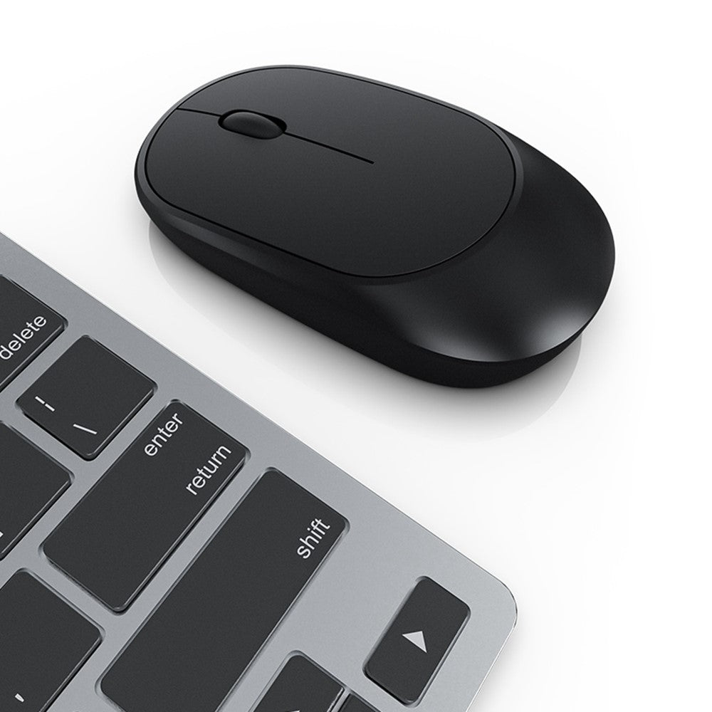 B666+MS-800 Wireless Bluetooth-Compatible Silent Keyboard and Mouse Set for iOS  /  Android  /  Windows