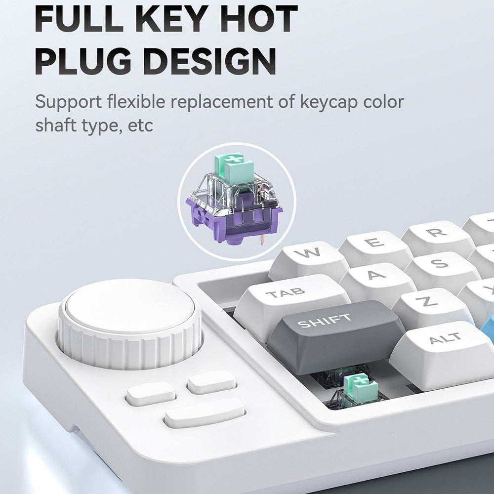K811 19 Keys Wired Gaming Keyboard Macro Programmable Mechanical Keyboard with RGB Backlit