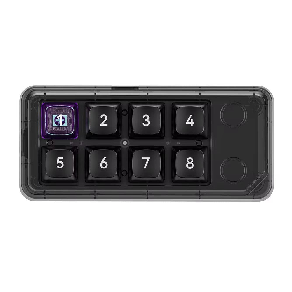 MKESPN K815B 8-Key RGB Mechanical Numeric Keyboard Hot-Swappable Compact Gaming Keypad