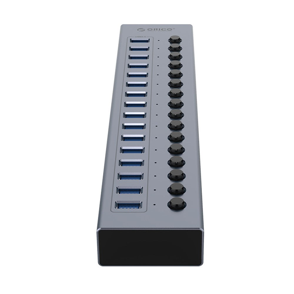 ORICO BT2U3-16AB Aluminum Alloy Multi-Port USB 3.0 Hub Splitter with Individual Switches