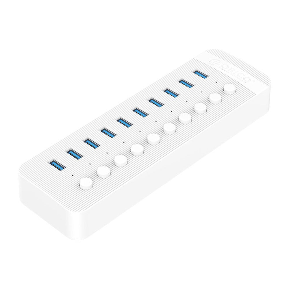 ORICO CT2U3-10AB ABS Multi-port USB3.0 HUB with Individual Switches