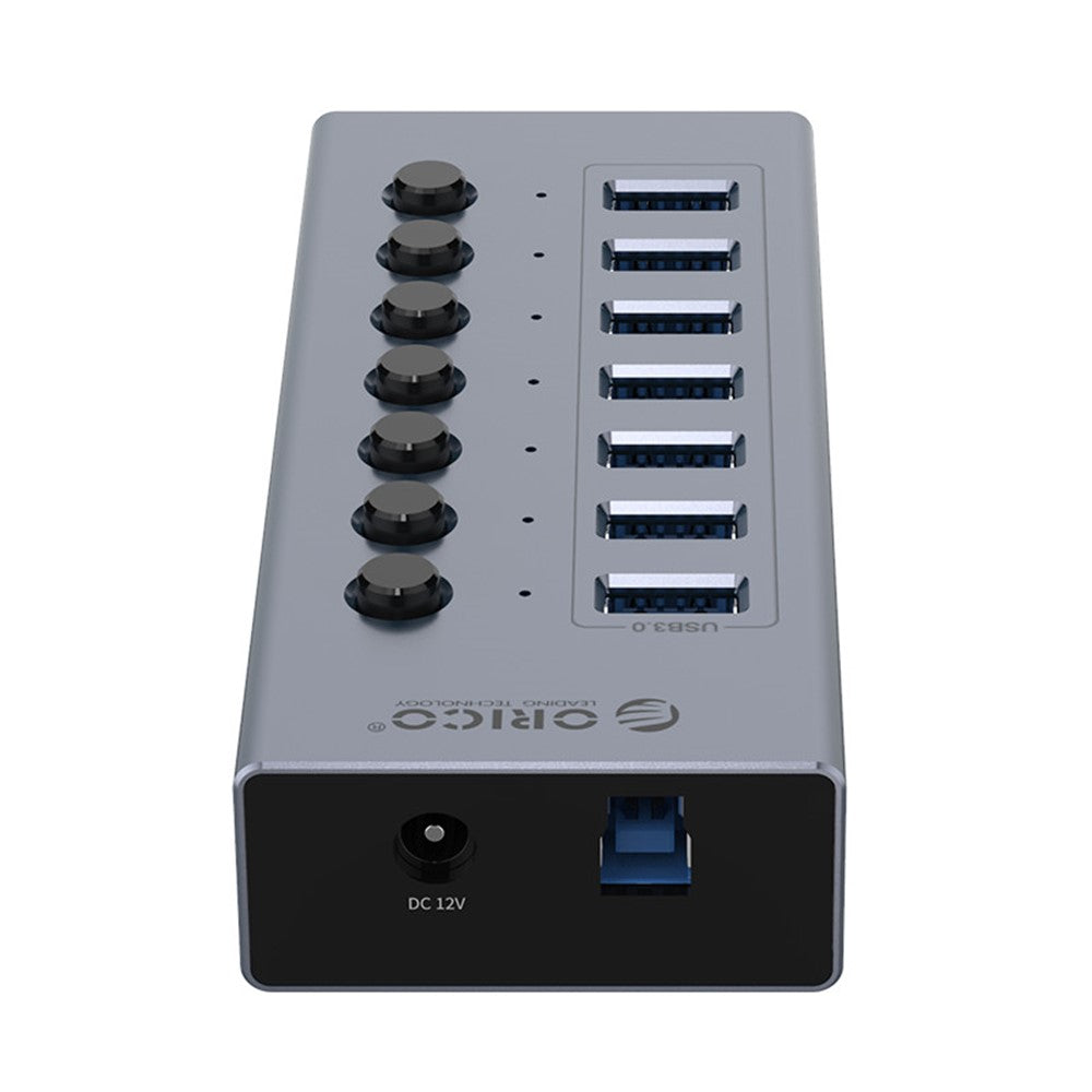 ORICO BT2U3-7AB Aluminum Alloy Multi-port HUB with Individual Switches