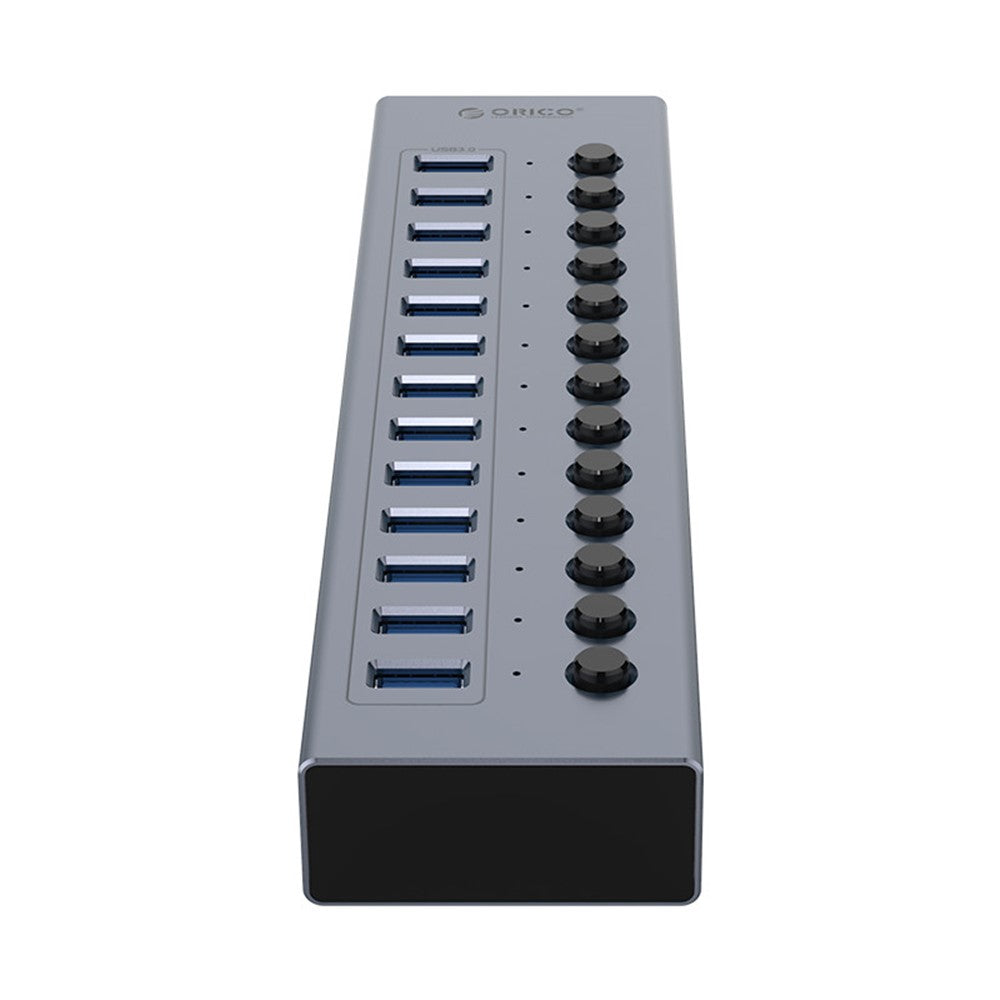 ORICO BT2U3-13AB Aluminum Alloy Multi-port HUB with Individual Switches, US Plug
