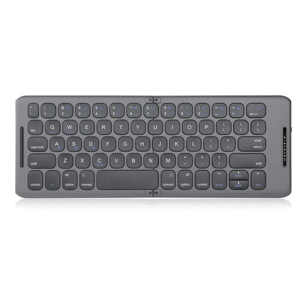 B088 Portable Foldable Bluetooth-compatible 65 Keys Keyboard Three-Channel Computer Laptop Phone Wireless Keyboard