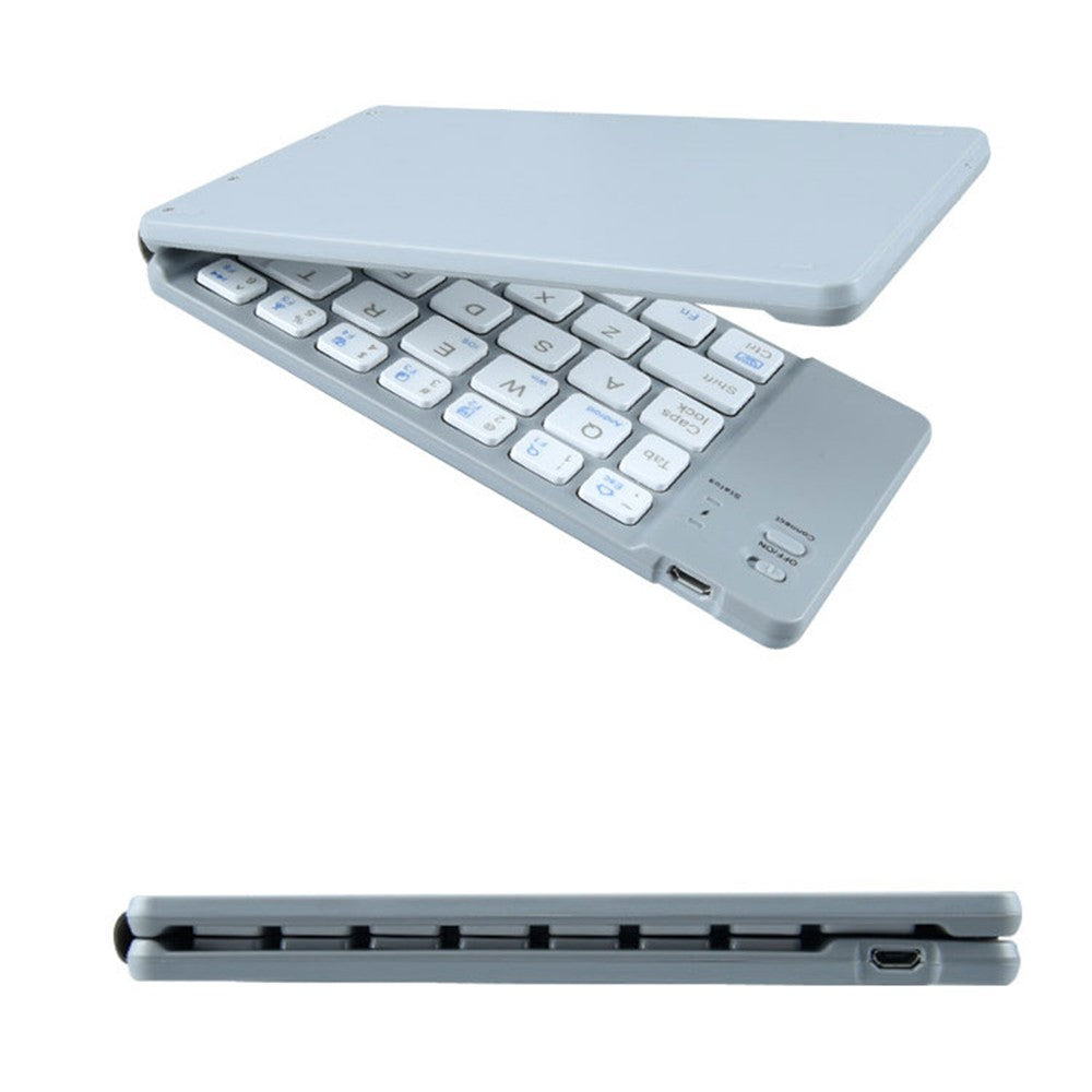 BT18 Magnetic Folding Wireless Keyboard for Cell Phones Tablets Computers Universal Bluetooth-compatible Keyboard