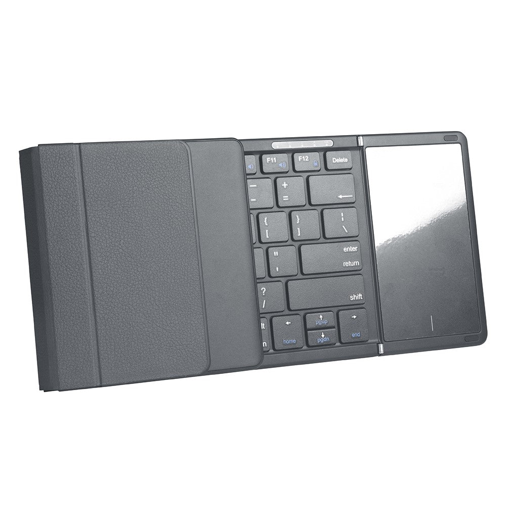 B099T Portable Folding Keyboard for Cell Phone Tablet Laptop Universal Touchpad Bluetooth-compatible Wireless Keypad