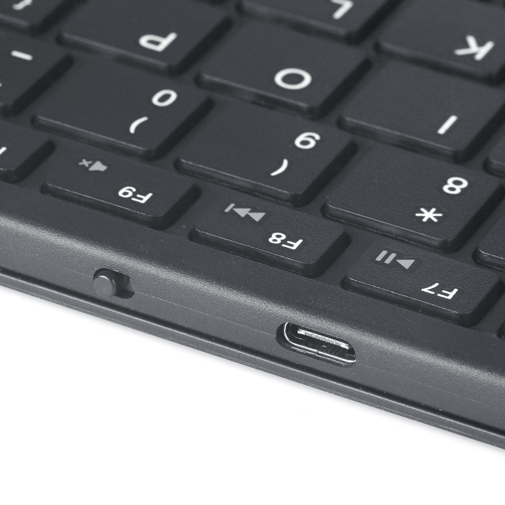 B099T Portable Folding Keyboard for Cell Phone Tablet Laptop Universal Touchpad Bluetooth-compatible Wireless Keypad