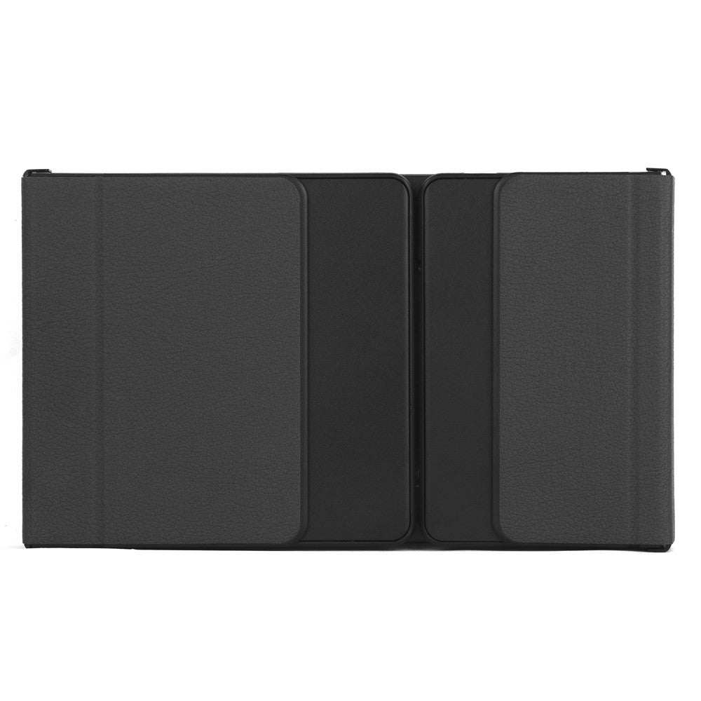 B077T Foldable PU Leather Wireless Bluetooth-compatible Keyboard with Touchpad