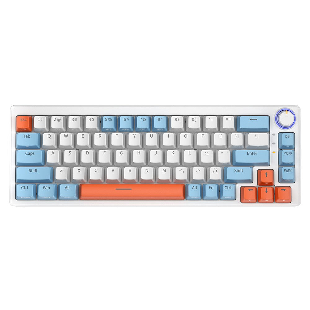 ZA68 Computer Laptop Gaming Keyboard Wired RGB Light 68-Key Mechanical Keyboard