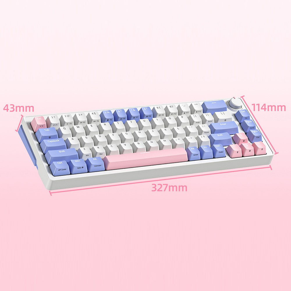 ZA68 Computer Laptop Gaming Keyboard Wired RGB Light 68-Key Mechanical Keyboard