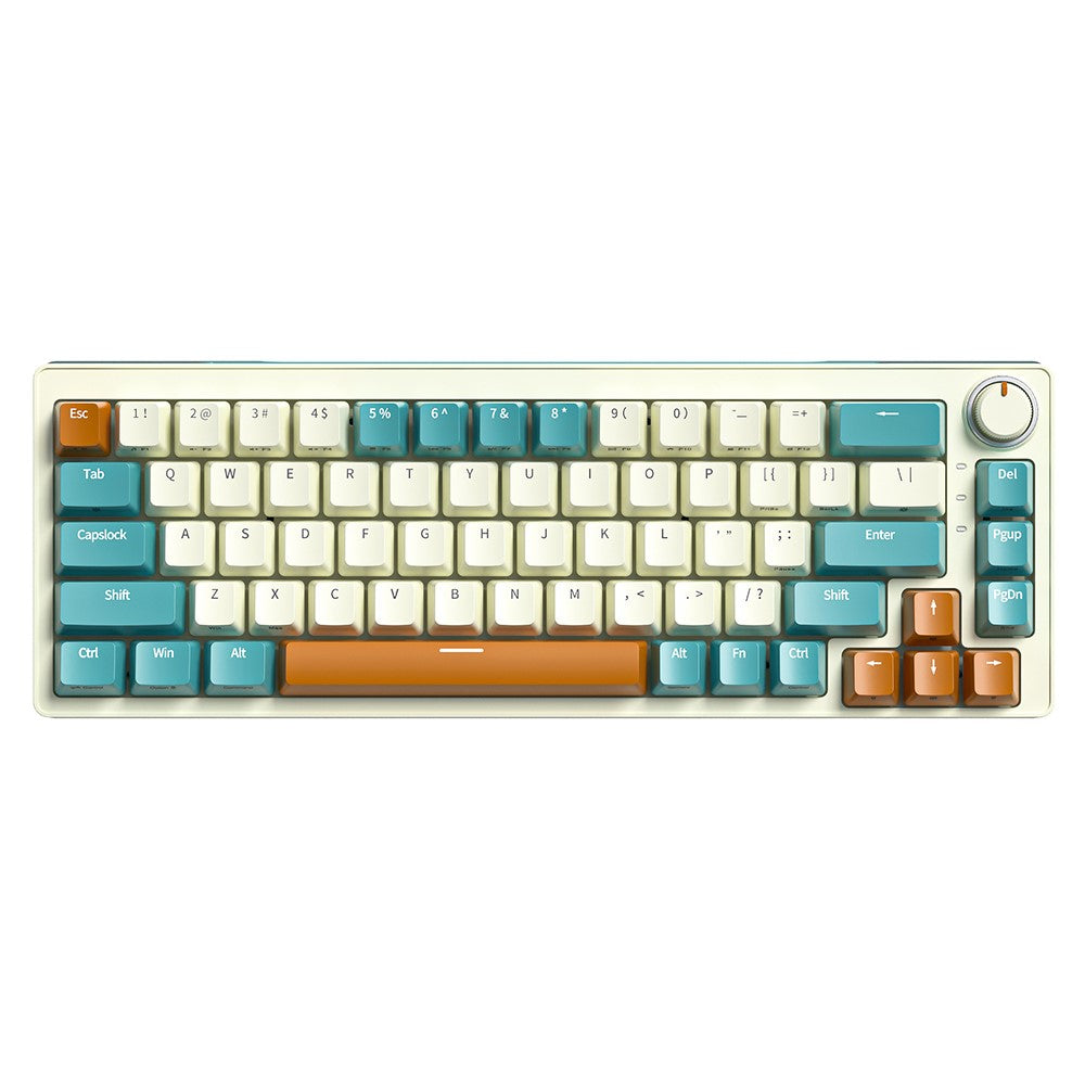 ZA68 Computer Laptop Gaming Keyboard Wired RGB Light 68-Key Mechanical Keyboard