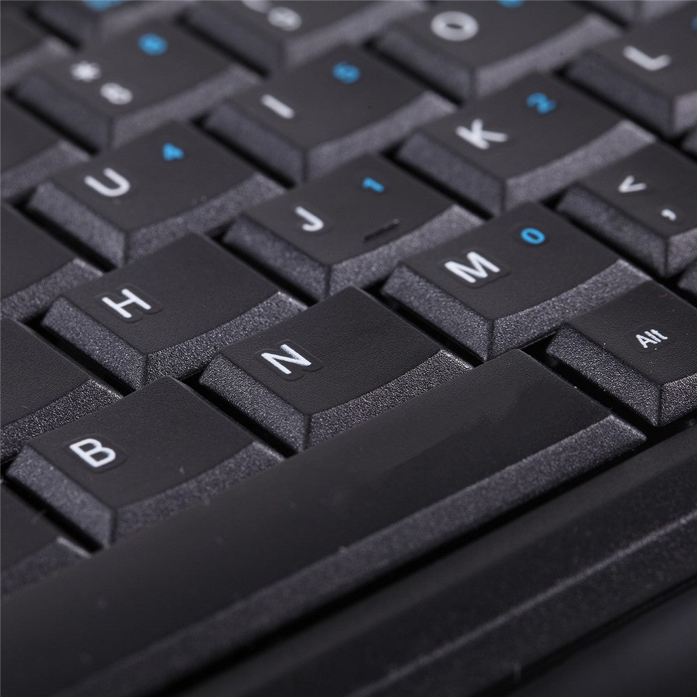 MCSAITE 8017 Slim Design Laptop Computer USB Wired Keyboard for Home and Office