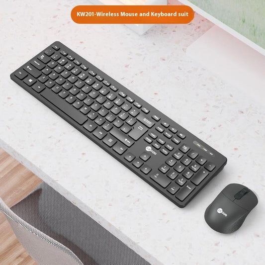 LENOVO LECOO KW201 2.4G Wireless Home Office Keyboard Mouse Set