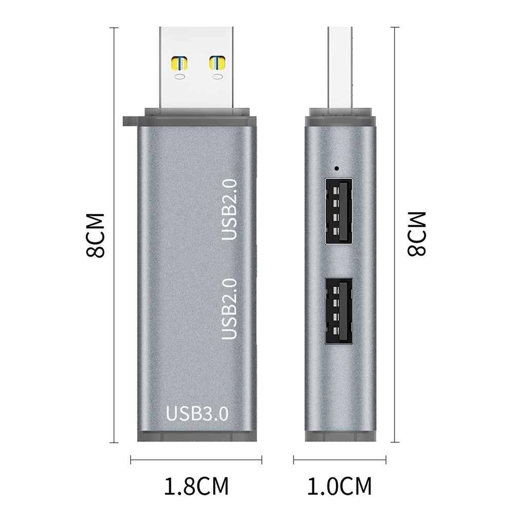 ADS-302A USB Adapter Hub to 1 X USB 3.0 + 2 X USB 2.0 Expansion Station