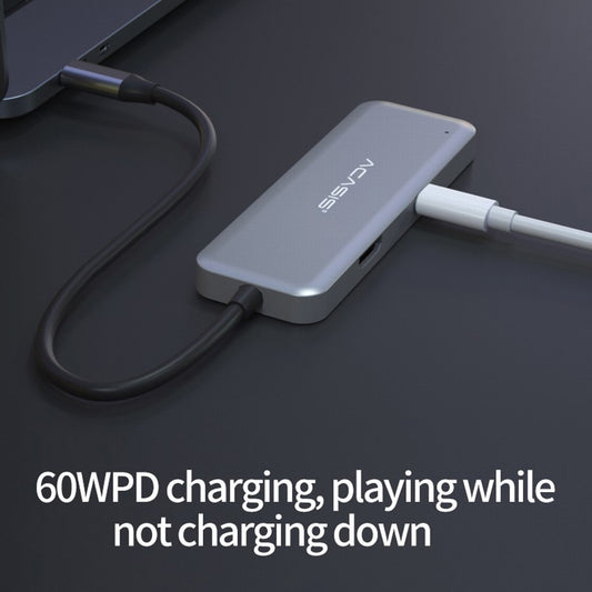 ACASIS CM005 5 in 1USB-C Hub Type-C to HD 4K USB 3.0 SD TF Card Reader with PD Charging for MacBook Pro USB 3.0 Hub