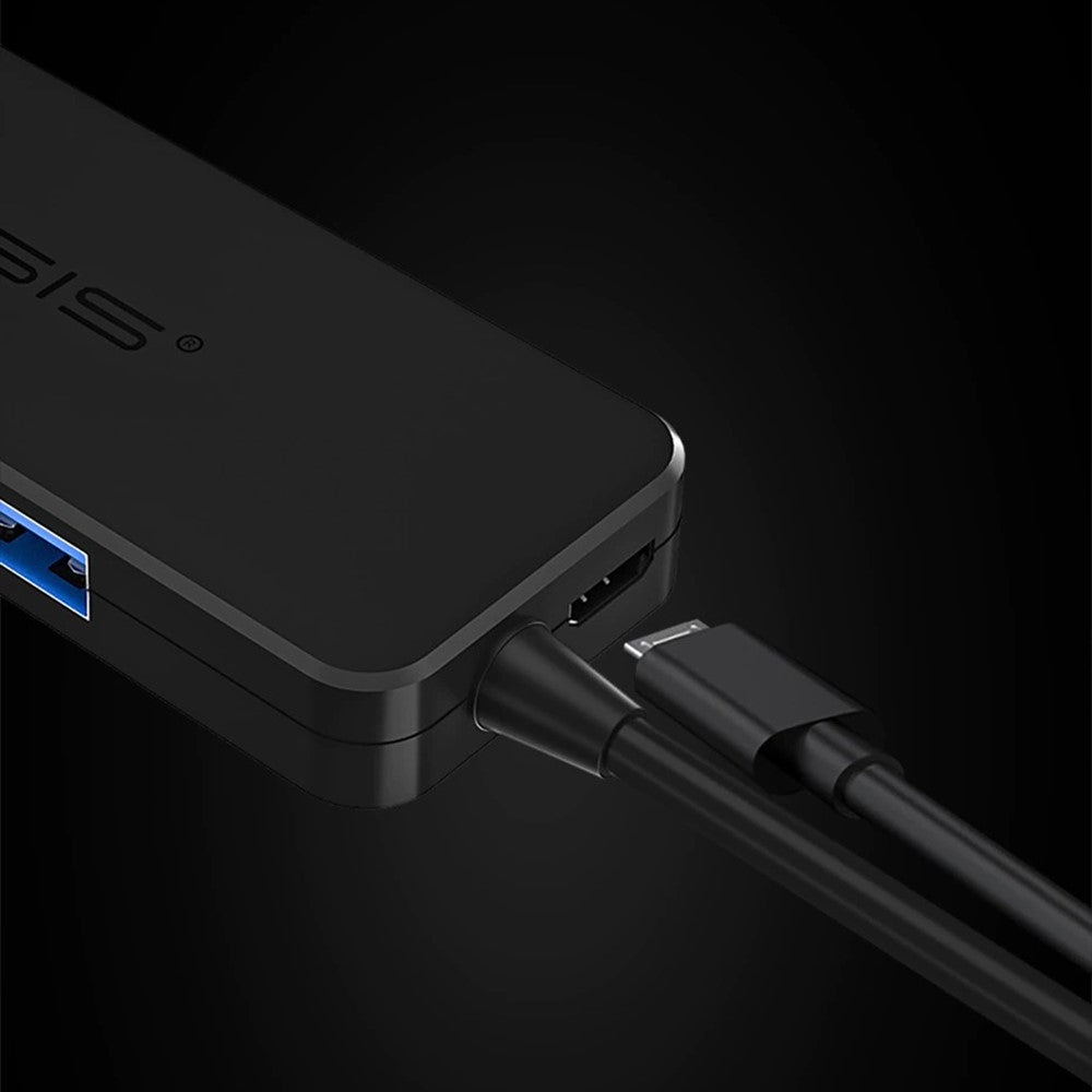 ACASIS AC3-L412 1.2m USB-C Hub Multi-Port 1 to 4 Type-C Splitter Converter Type-C to 4 USB3.0 Adapter Cable for Tablets Laptops