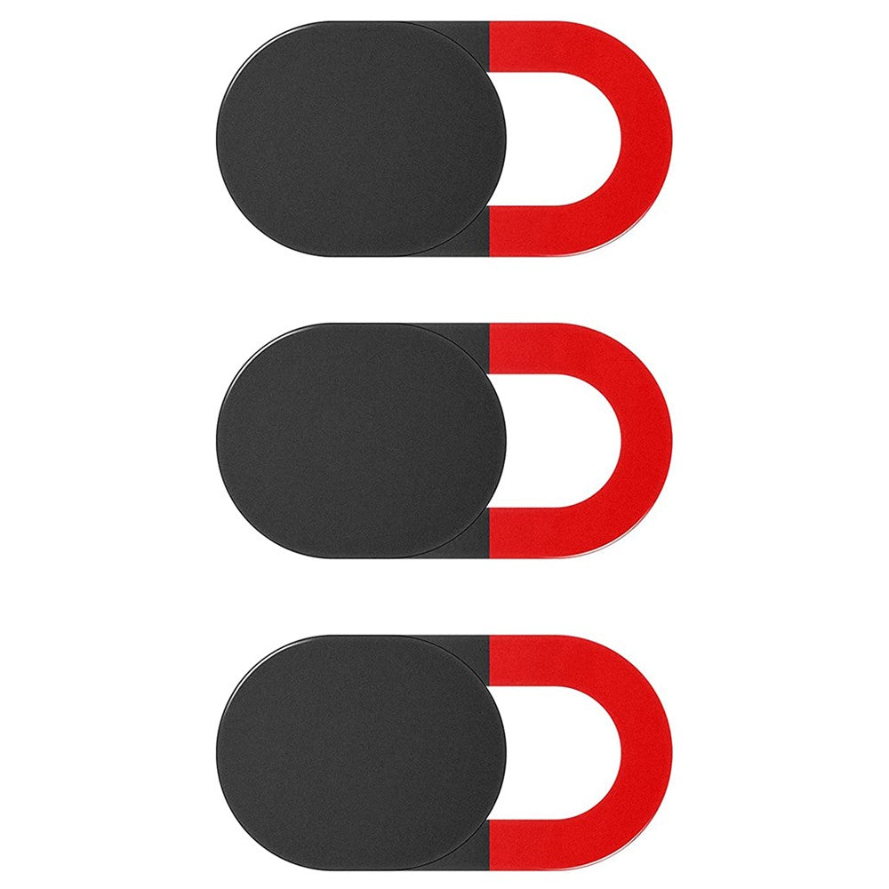 3Pcs Webcam Cover Slide Privacy Security Ultra-Thin Laptop Camera Cover Slide for Phone / Tablet / PC