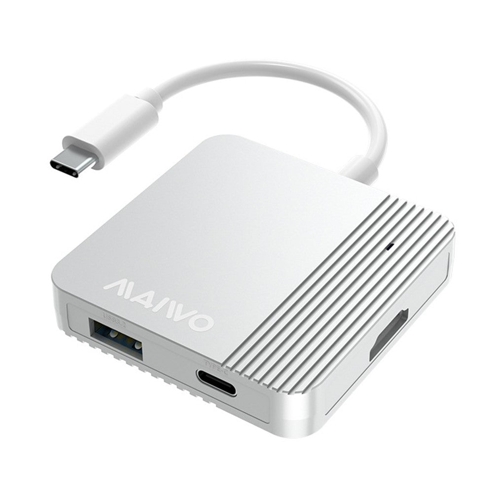 MAIWO KH1702 5 in 1 USB-C Hub USB 3.2 Gen2 PD 100W Fast Charging HD Adapter Expansion Dock