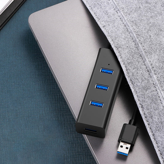 1.5m Slim 4 Port USB2.0 Hub Adapter High Speed Portable Docking Station for PC Windows MacBook Laptop Accessories Splitter