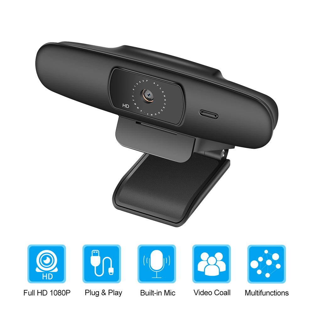A9Pro Autofocus HD 1080P Camera 360° Rotation Live Video Conference Camera with Microphone