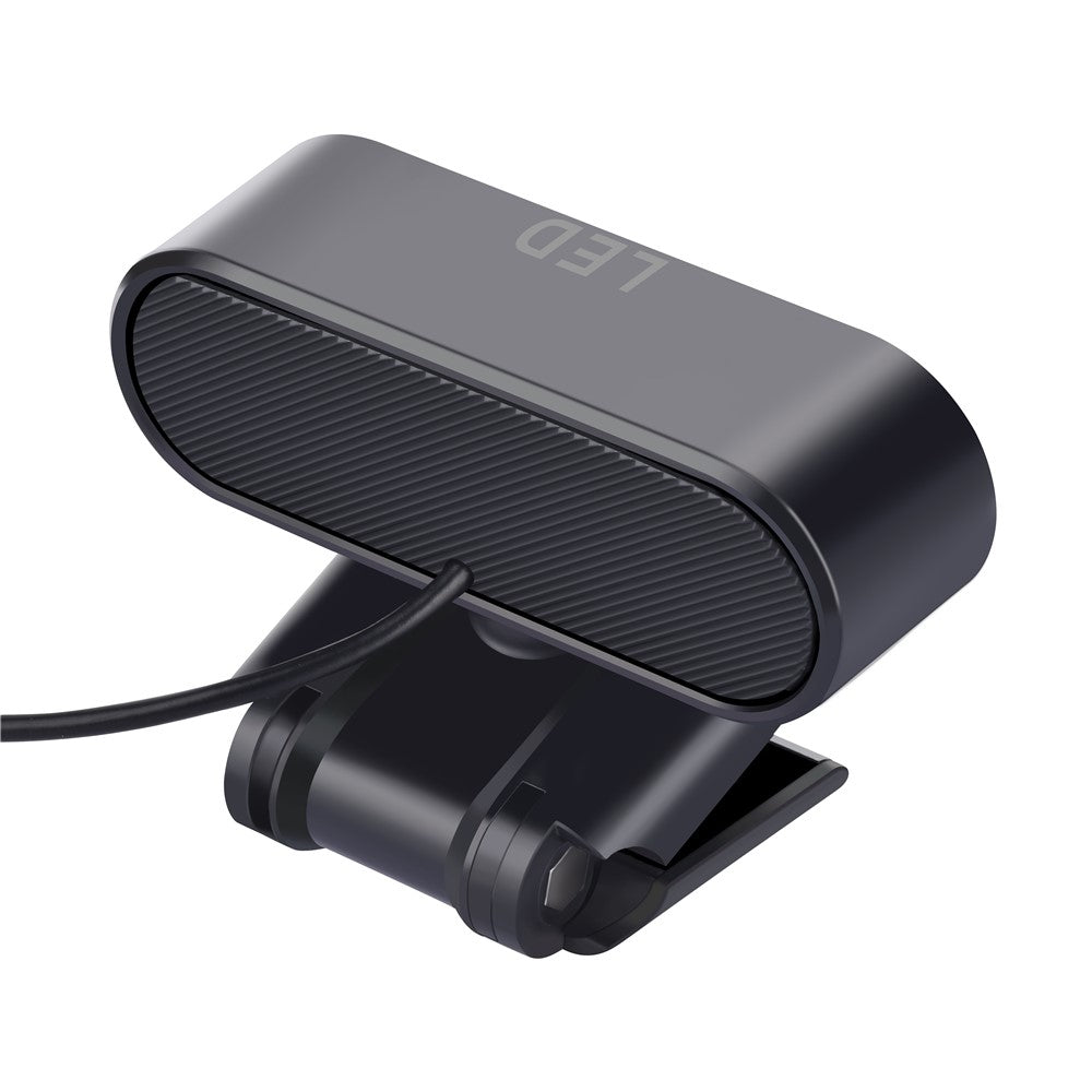 A55 1080P Computer Camera Home Office Built-in Microphone for Live Teaching USB Webcam with LED Fill Light